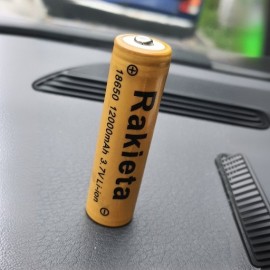 Аккумулятор 3,7V тип 18650 Rakieta 2400 mAH