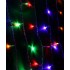 Новогодняя праздничная гирлянда 1,8*1,8 м. "Занавес" 80 LED. Разноцветная. Светодиодная электрическая. 